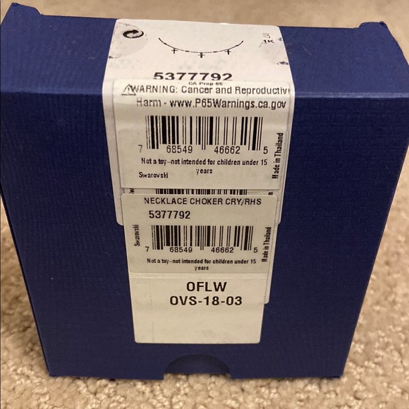 Swarovski Silver Cross Necklace - Picture 4 of 5